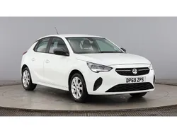 White Used 2019 Vauxhall Corsa Hatchback | £9,999 (Fair price)