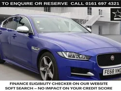 Blue Used 2018 Jaguar XE R-Sport Sedan | £12,940 (Fair price)