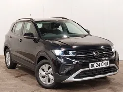 Black New 2024 VW T-Cross Life SUV | £22,498 (Good price)
