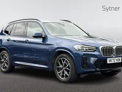 Blue Used 2022 BMW X3 M Sport SUV | £38,500 (A bit pricey)