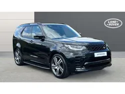 Santorini black Used 2021 Land Rover Discovery 5 R-Dynamic SUV | £38,813 (Fair price)