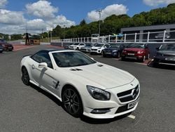 White Used 2016 Mercedes SL400 2LOOK Edition Cabriolet | £23,750 (Good price)
