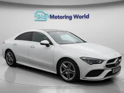 White Used 2020 Mercedes CLA180 AMG line Sedan | £18,225 (Fair price)
