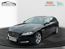 Black Used 2018 Jaguar XF Portfolio Sedan | £18,695 (Expensive)