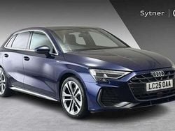 Blue Used 2025 Audi A3 S-Line Hatchback | £28,250 (Fair price)