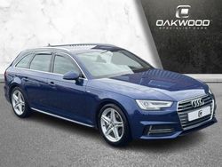 Blue Used 2016 Audi A4 S-Line Estate | £12,995