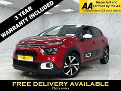Red Used 2021 Citroën C3 PureTech Hatchback | £11,095 (Fair price)