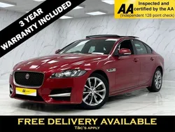 Red Used 2016 Jaguar XF R-Sport Sedan | £11,395 (Fair price)