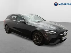 Grey Used 2022 Mercedes C300 AMG line Estate | £26,699 (Good price)