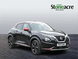Black Used 2021 Nissan Juke Tekna+ SUV | £15,450 (Fair price)