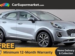 Silver Used 2022 Ford Puma Titanium Hatchback | £14,697 (Good price)