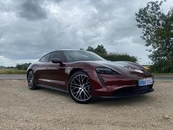 Red Used 2023 Porsche Taycan Sedan | £49,995 (Good price)