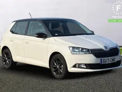 White Used 2021 Skoda Fabia Colour Edition Hatchback | £14,699 (Fair price)