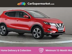Red Used 2020 Nissan Qashqai N-Connecta SUV | £14,997 (Fair price)