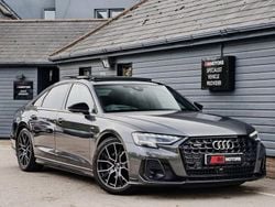 Grey Used 2022 Audi A8 Black Edition Sedan | £36,489 (Fair price)