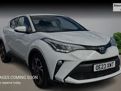 White Used 2023 Toyota C-HR Design SUV | £21,286 (Fair price)