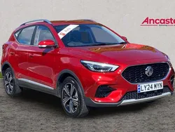 Red Used 2024 MG ZS Excite Sedan | £16,495 (Fair price)