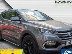 Silver Used 2017 Hyundai Santa Fe Edition SUV | £12,495 (Fair price)
