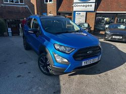 Blue Used 2022 Ford Ecosport Active SUV | £12,000 (Fair price)