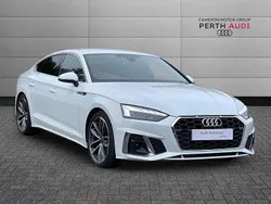 White Used 2024 Audi A5 Sportback S-Line Hatchback | £30,995 (Fair price)