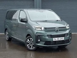 Metallic kapari green New 2025 Citroën Spacetourer Van | £39,998