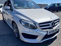 Silver Used 2018 Mercedes B200 AMG line MPV | £13,995 (Fair price)