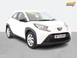 White Used 2022 Toyota Aygo PURE Hatchback | £11,695 (Fair price)