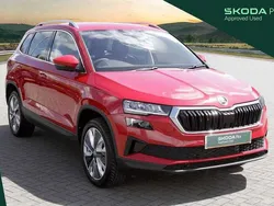 Red Used 2024 Skoda Karoq SE L SUV | £28,480 (A bit pricey)