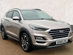 Beige Used 2019 Hyundai Tucson Premium SE SUV | £17,840 (Fair price)