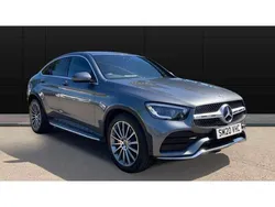 Grey Used 2020 Mercedes GLC300e AMG Line Premium Coupe | £31,413 (Fair price)
