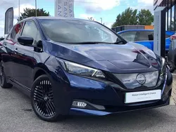 Blue Used 2022 Nissan Leaf Tekna Hatchback | £13,299 (A bit pricey)