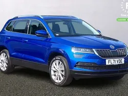 Blue Used 2022 Skoda Karoq SE L SUV | £21,199 (Good price)