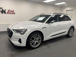 White Used 2020 Audi e-tron Advanced SUV | £23,000 (Expensive)
