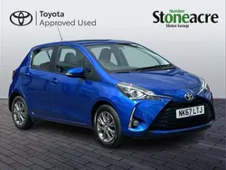 Blue Used 2017 Toyota Yaris Hatchback | £10,500