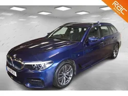Blue Used 2018 BMW 520 M Sport Estate | £14,990 (Good price)