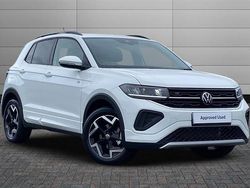 Pure white New 2025 VW T-Cross R-line SUV | £26,950 (Fair price)
