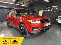 Red Used 2014 Land Rover Range Rover Sport Autobiography Dynamic SUV | £23,999 (Fair price)