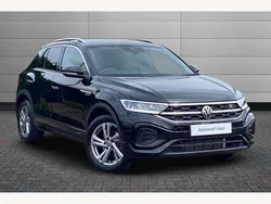 Black Used 2025 VW T-Roc R-line SUV | £29,350 (Fair price)