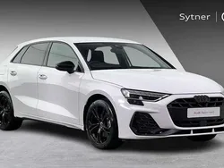 White Used 2025 Audi A3 e-tron Black Edition Hatchback | £35,000