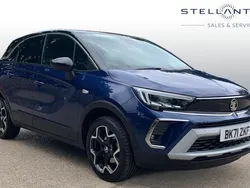 Blue Used 2021 Vauxhall Crossland Elite SUV | £15,165 (Fair price)