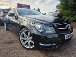 Black Used 2015 Mercedes C220 Sport Edition Coupe | £5,500