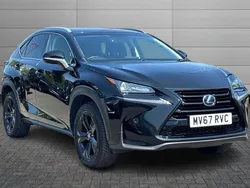 Velvet black Used 2017 Lexus NX300h Sport Line SUV | £16,101 (Fair price)