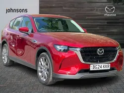 Red Used 2024 Mazda CX-60 Exclusive-Line SUV | £32,390 (Fair price)