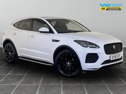 White Used 2018 Jaguar E-Pace R-Dynamic SUV | £14,495 (Fair price)