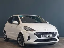 White Used 2023 Hyundai i10 Advanced Hatchback | £14,498 (Fair price)