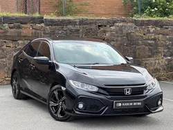 Black Used 2017 Honda Civic SR Hatchback | £8,995 (Fair price)