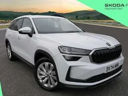 Moon white metallic Used 2024 Skoda Kodiaq SE L SUV | £32,750 (Fair price)