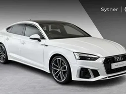 White Used 2024 Audi A5 Sportback S-Line Hatchback | £35,000 (Expensive)