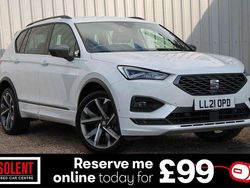 White Used 2021 Seat Tarraco FR Sport SUV | £21,990 (Fair price)