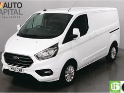 White Used 2021 Ford Transit Custom Limited Van | £19,490 (Fair price)